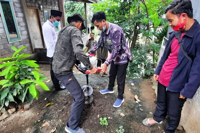 Pertama di Lotim, Hamzanwadi Integrated Farming lakukan program biopori di Desa Setungkeplingsar